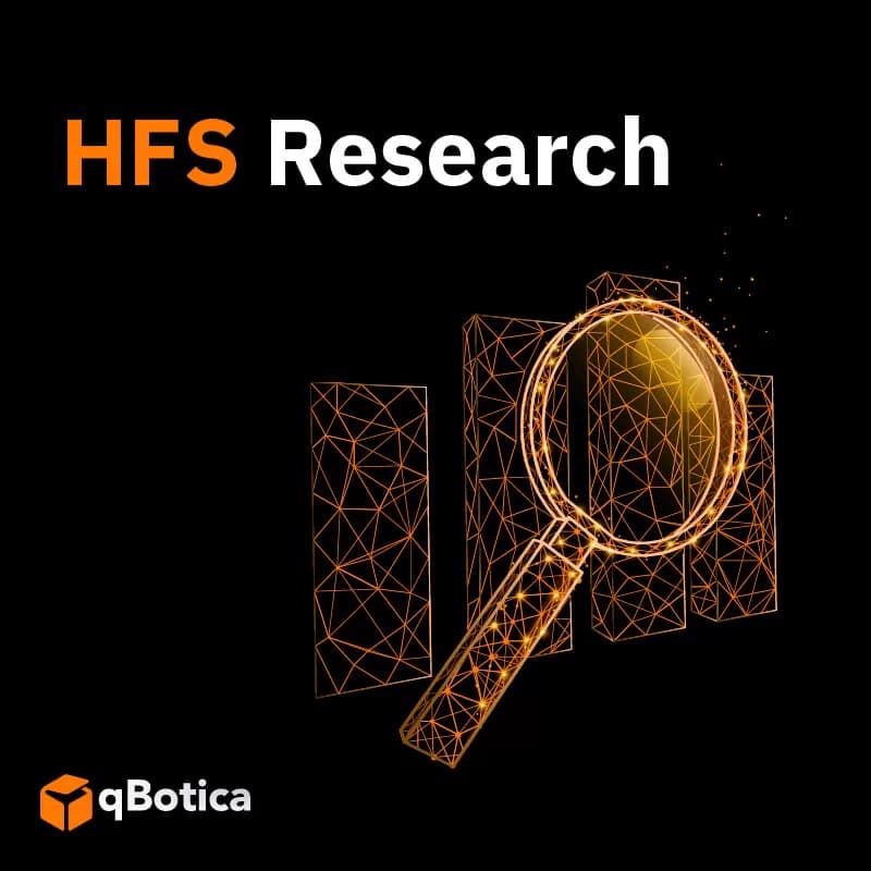 HFS Research names qBotica as Hot Vendor